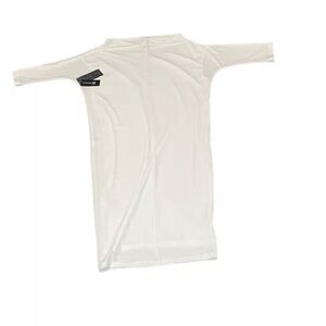 I .N.C International Concepts Dress Wear 3 Ways  All White Dress